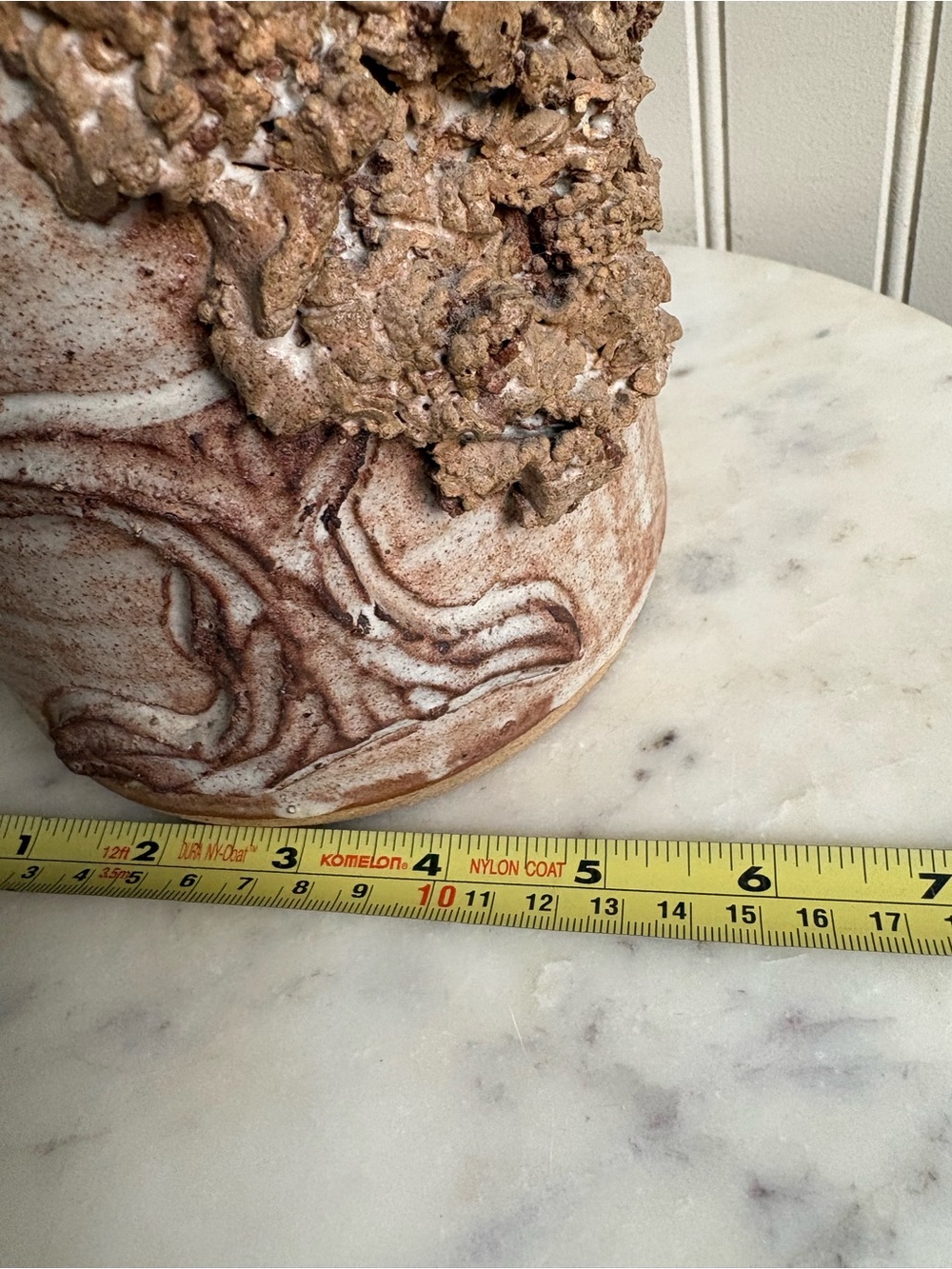 Vintage Primitive Stoneware Jar w/Natural Cork Table Lamp Handmade Rustic VTG - Picture 16 of 16